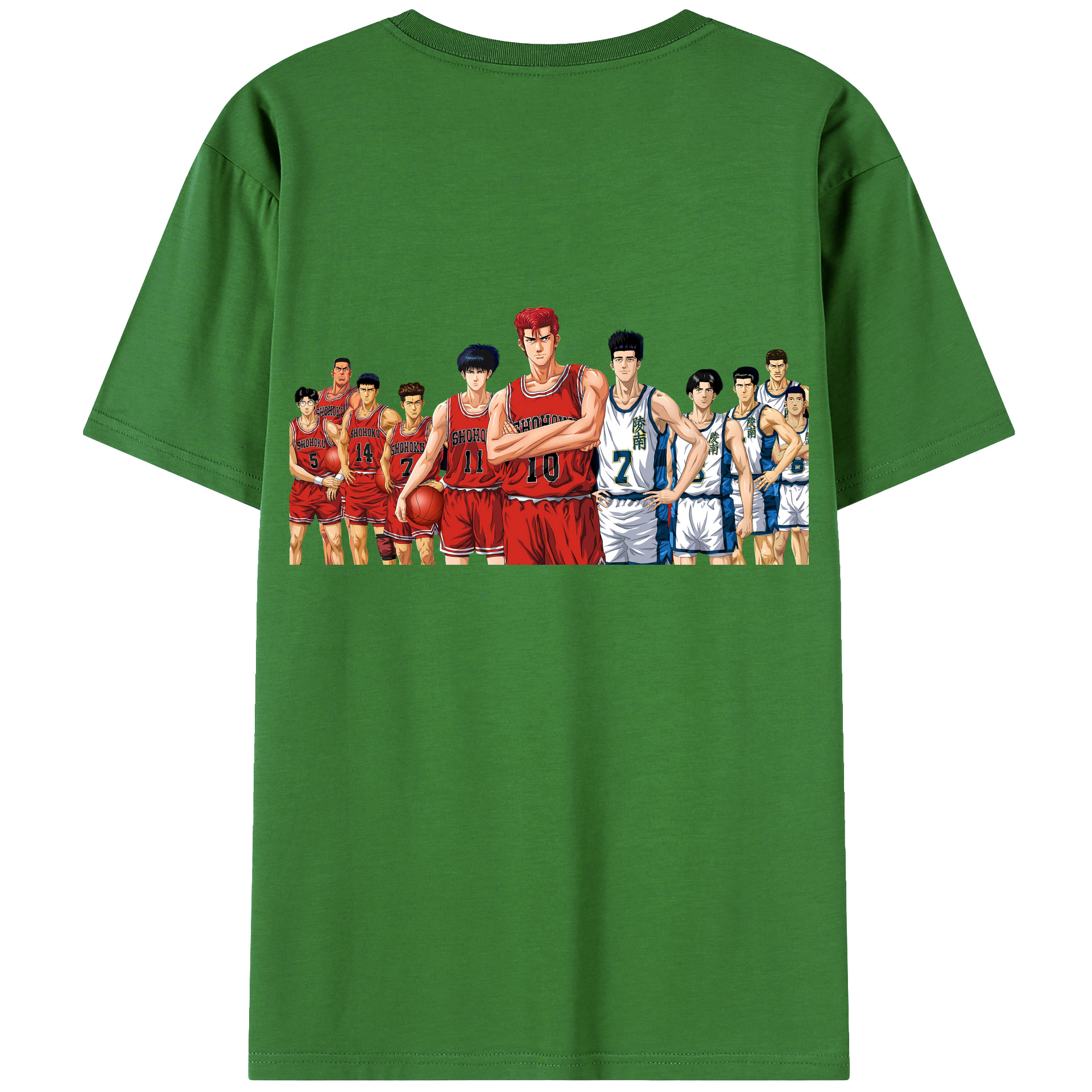 SLAM DUNK／スラムダンク レディース半袖Tシャツ(バックプリント)